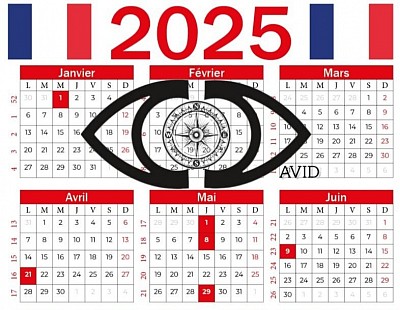 Calendrier de réservation 2025